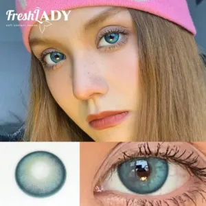 Lentes de Contacto Emerald Spell Celeste Turquesa Fa36-3 Freshlady