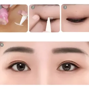 Pegatinas Impermeables Levanta Párpados Resistentes al Sudor Ovales