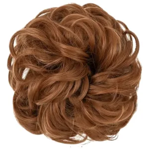 Postizo De Pelo Sintetico Maxi Rodete Mágico #30 Castaño Cobrizo