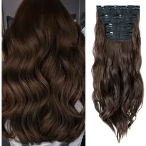 Cortina Extension De Cabello Lacio Premiun 4 Capas - 2/30 Castaño Cobrizo