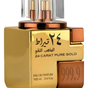Perfume Lattafa Eau Perfum 24 Carat Pure Gold 100% Original