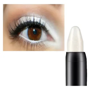 Crayón Para Ojos Color Blanco Iluminador Delineador Y Sombra