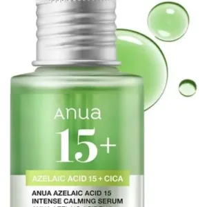 Anua Serum Azelaic Acid 15 + Cica Calmante Intenso 30 Ml
