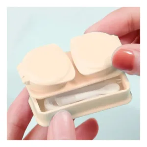 Estuche porta Lentes De Contacto + Pinza + Sopapa