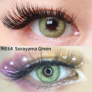 Lentes De Contacto SORAYAMA GREEN gama de verde ME64 FreshLady