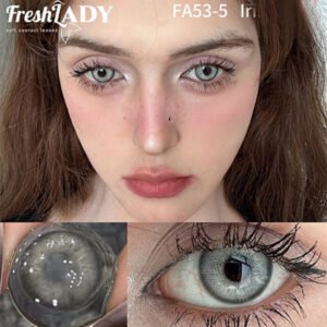 Lentes De Contacto IRISH GRAY gama de Grises FA53-5 FreshLady