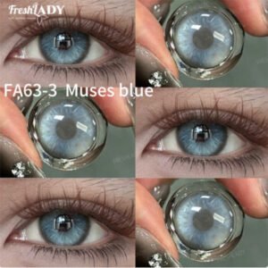 Lentes De Contacto MUSES BLUE gama de azul FA63-5 FreshLady