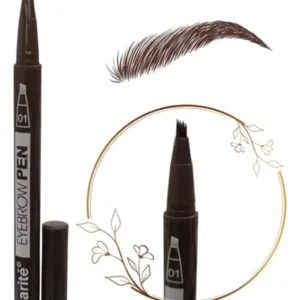 Karite Eyebrow Microblading Pen Con Pincel Cepillo Cejas - 01 Marrón