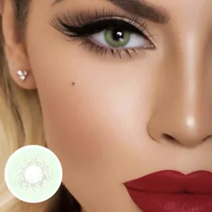 Lentes De Contacto Mint K44 Sin Aro Gama De Verde Freshlady