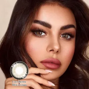 Freshlady Lentes De Contacto Estilo Coreano Tono Coco Brown FA36-A