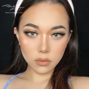 Lentes Contacto A.claro W-13 Sin Aro Cristal Gris Freshlady