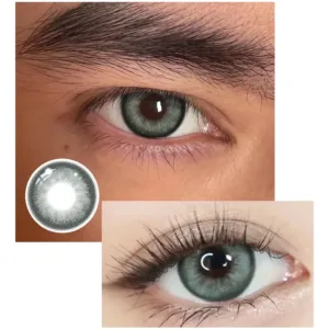 Lentes Contacto Dolly Teresa Fa24-5 Gama Gris Verdoso Freshlady