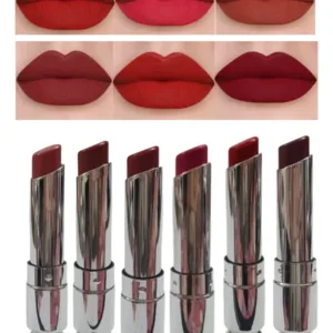 Set 6 Lip Stick Addict Labiales Mate 6 Tonos - By Moc Allure