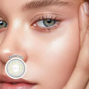 Lentes De Contacto Russian Gray Me14 Gama Grises Freshlady