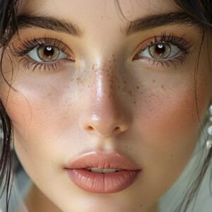 Lentes De Contacto Tulip Nebula Fa43-1 Gama Miel Freshlady