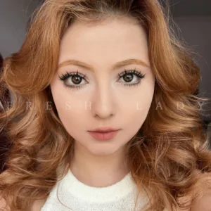 Lentes De Contacto Molly Black C6-h Gama Negros Freshlady