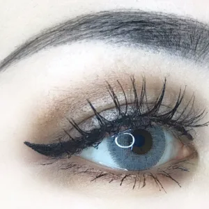 Lentes De Contacto Smokey Mo15 Gama De Grises Freshlady