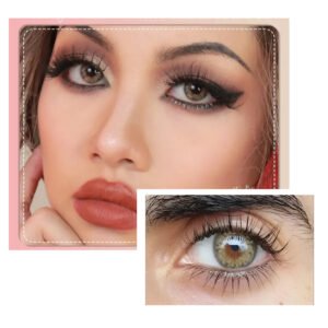 Freshlady Lentes Contacto Dna Taylor Brown Hazel Me28  gama miel Freshlady