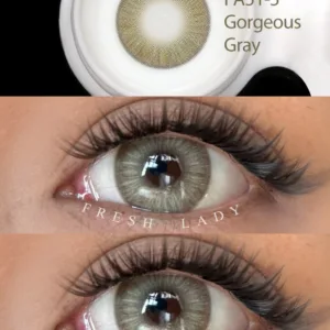 Lentes De Contacto Gorgeous Gray Fa51-5 Gama Gris Freshlady