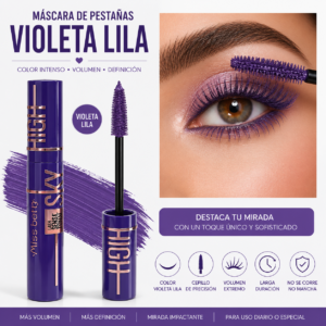 Mascara De Pestañas High Sky Violeta Lila By Miss Lara