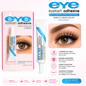 Pegamento Para Pestañas Lash Adhesive Marca Eye Waterproof - Blanco