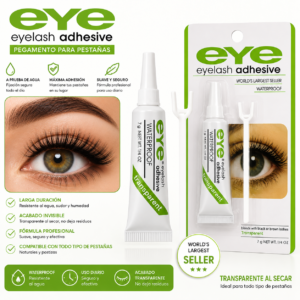 Pegamento Para Pestañas Lash Adhesive Marca Eye Waterproof - Incoloro