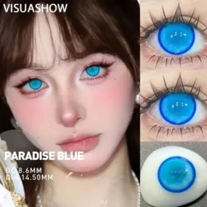 Lentes Contacto Fantasia Cosplay Lalens Paradise Blue