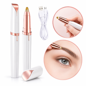 Depiladora Facial Para Cejas Bozo Oreja Electrica Cable Usb