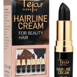 Hairline Cream Tejar Crema Cobertura Canas Raices Cabello #06 Negro
