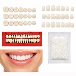Kit De 24 Fundas 28 Carillas 20 Coronas Postizas Para Dientes