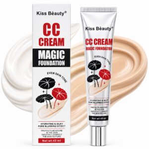 Kiss Beauty Cc Cream Base Maquillaje Mágica Acido Kojico