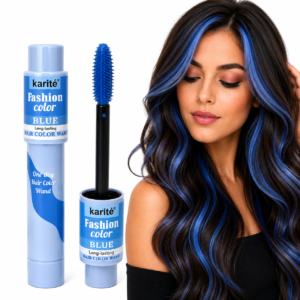 Tintura Temporal De Color Para El Cabello Y Pestañas Karité - Color Celeste
