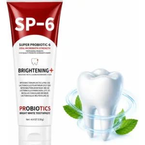 Pasta De Dientes Brightenning Sp6 Ultra Whitening Probiótico