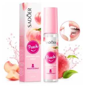Sadoer Freshing Oral Peach Spray – Eliminador de Mal Aliento