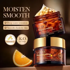 Sadoer Crema Rejuvenecedora Cápsulas Colágeno Profundo y Vitamina C